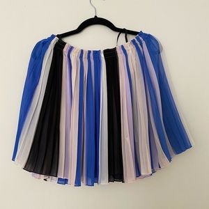 Club Monaco Multicolored off the shoulder top